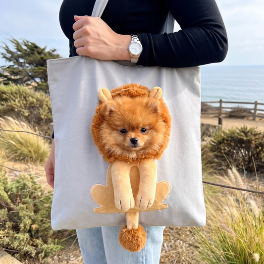 Pawlio Peek-A-Paw™ Pet Carrier Tote