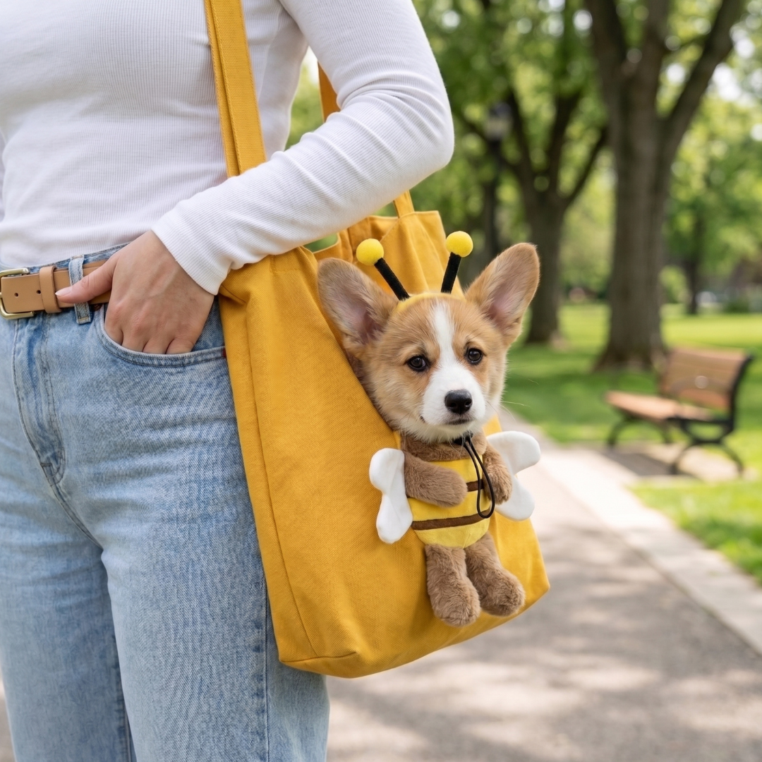 Pawlio Peek-A-Paw™ Pet Carrier Tote