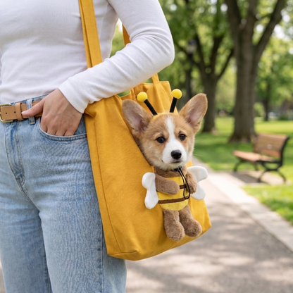 Pawlio Peek-A-Paw™ Pet Carrier Tote
