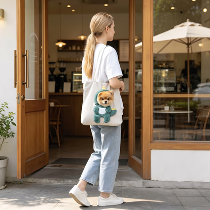 Pawlio Peek-A-Paw™ Pet Carrier Tote