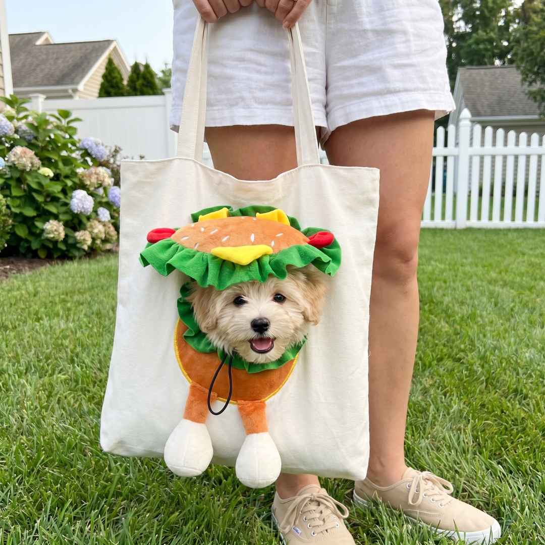 Pawlio Peek-A-Paw™ Pet Carrier Tote