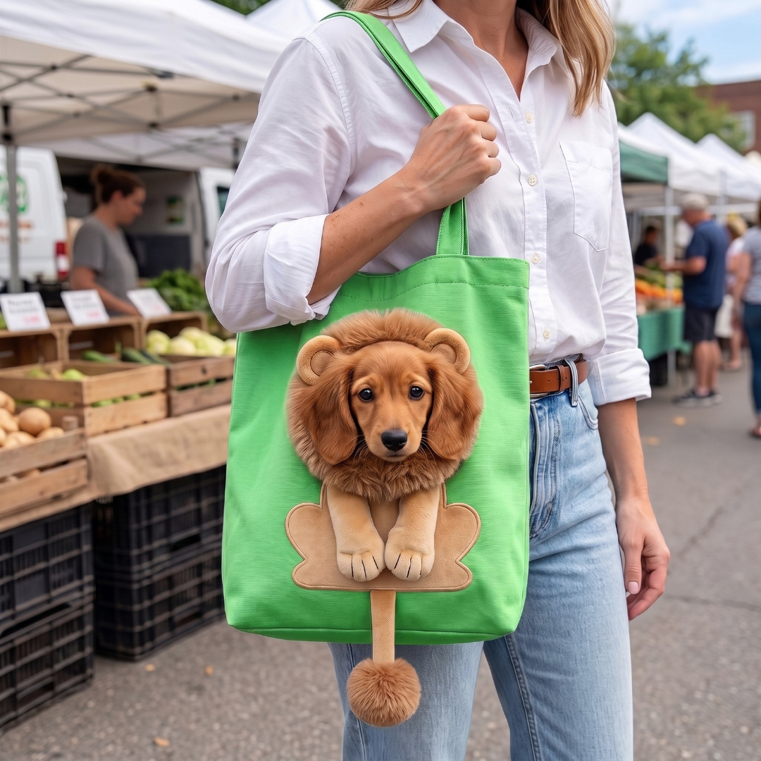 Pawlio Peek-A-Paw™ Pet Carrier Tote