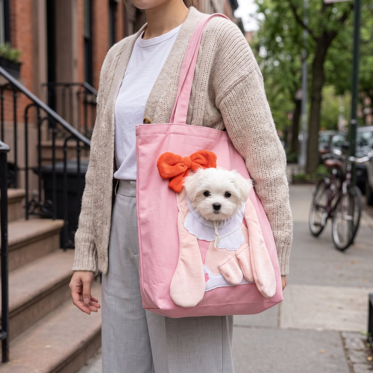 Pawlio Peek-A-Paw™ Pet Carrier Tote