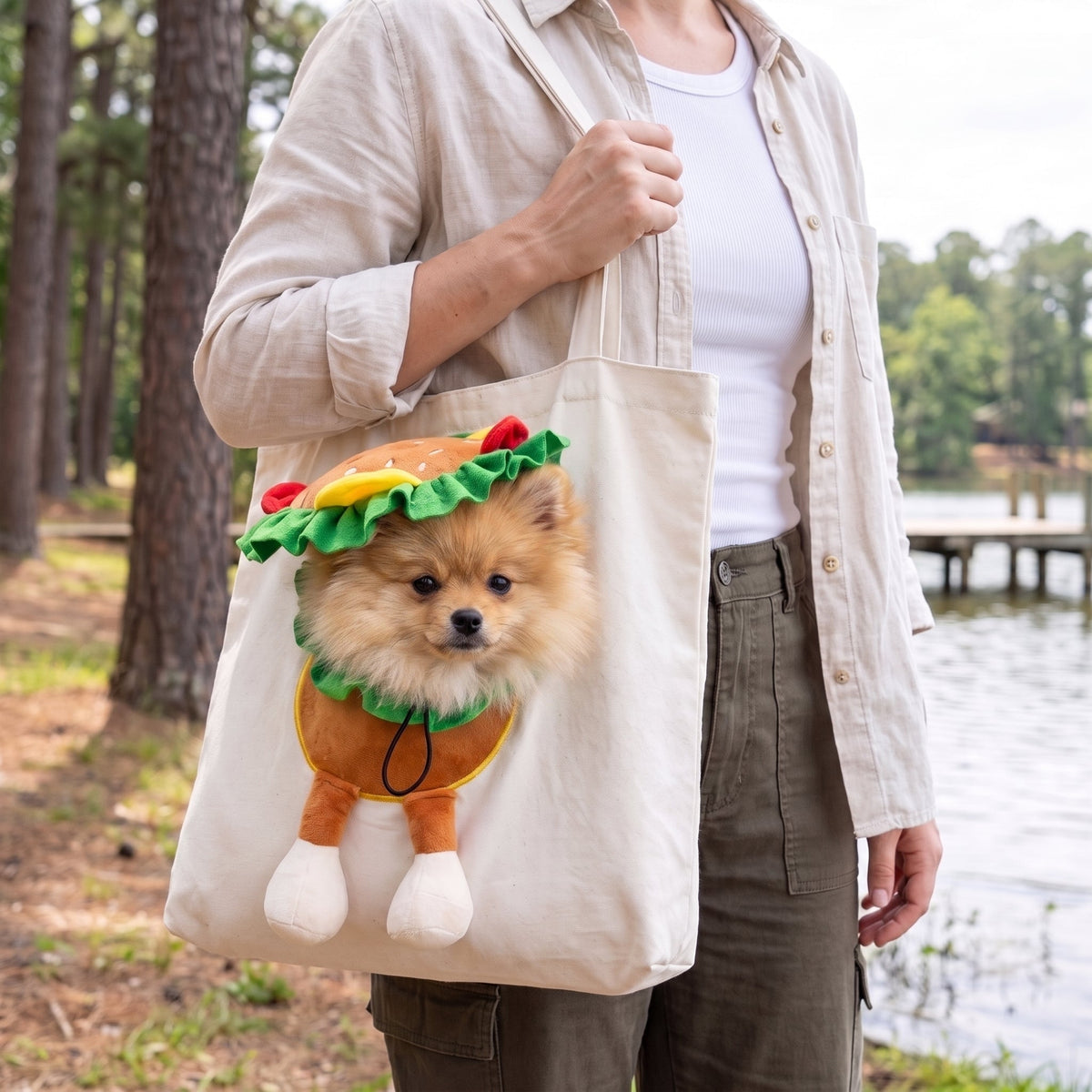 Pawlio Peek-A-Paw™ Pet Carrier Tote